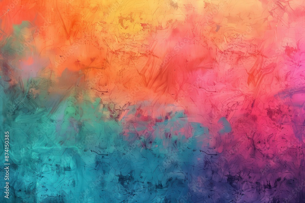 Abstract Surreal Digital Gradient Background with Soft Focus and Blended Colors Abstract Surreal Digital Gradient Background with Soft Focus and Blended Colors