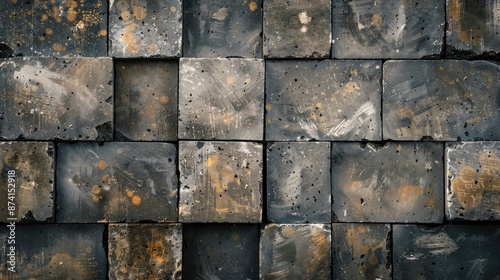 Cinder block abstract background