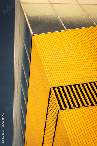 Wallpaper Mural Beautiful Yellow and White Wall: Exterior Views of Oodi Library Torontodigital.ca