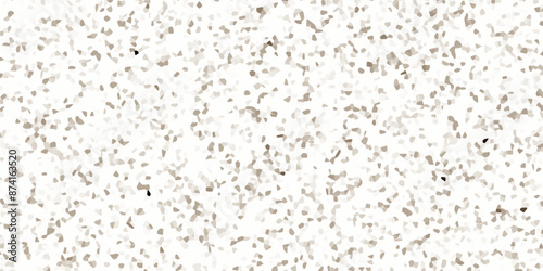 Terrazzo flooring consists of chips of marble texture. quartz surface brown, white for bathroom or kitchen countertop. brown paper texture background. rock stone marble backdrop textured illustration.