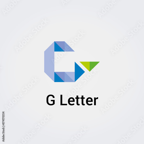 Icone Lettre G pour Design Logos, Symbole, Illustration Pictogramme Monogramme pour Business, Variations Alphabet Isolé Silhouette
