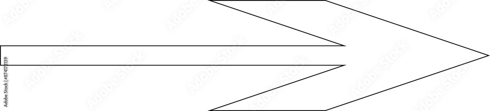 Arrow icon thin line style direction, traffic, forward, cursor Arrow icon thin line style direction, traffic, forward, cursor