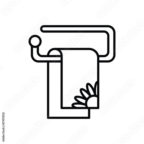 Towel icon vector design templates simple and modern