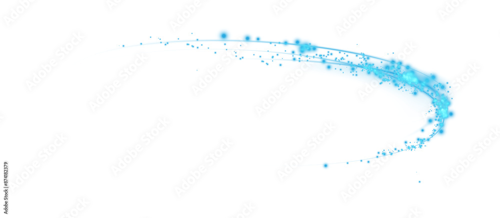 Sparks of dust and blue stars shine with special light. Trace of speed lines. Christmas light effect. Sparkling particles of magic dust. Abstract light lines of movement and speed. PNG. Sparks of dust and blue stars shine with special light. Trace of speed lines. Christmas light effect. Sparkling particles of magic dust. Abstract light lines of movement and speed. PNG.