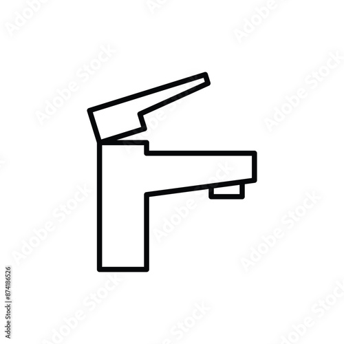 Faucet icon vector design templates simple and modern