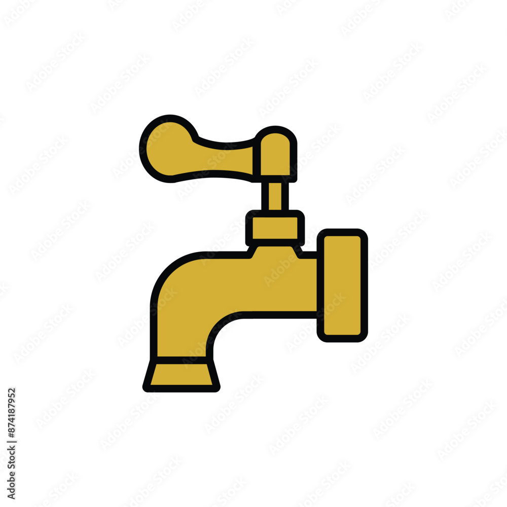 Faucet icon vector design templates simple and modern Faucet icon vector design templates simple and modern