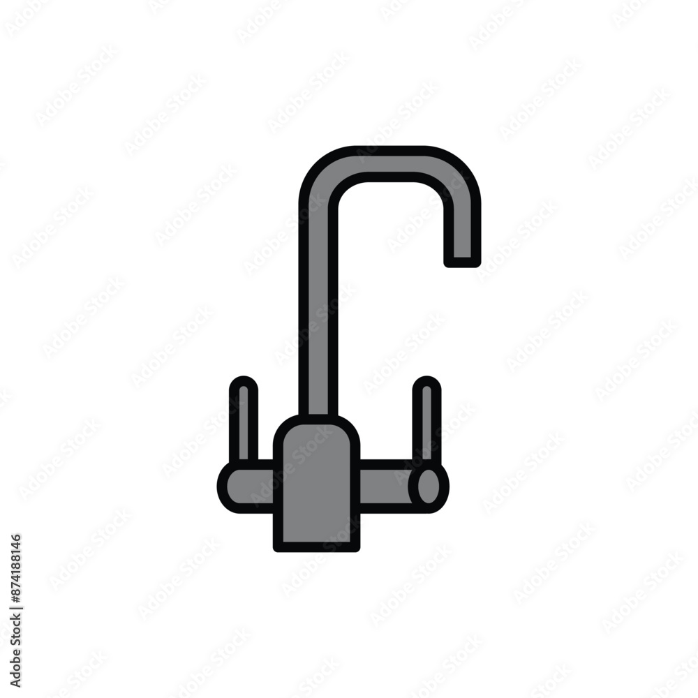 Faucet icon vector design templates simple and modern Faucet icon vector design templates simple and modern