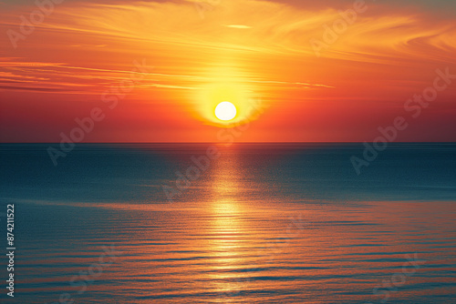 日の入り　海 © y.masahiro