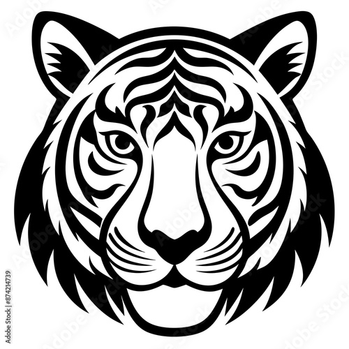 head of a tiger