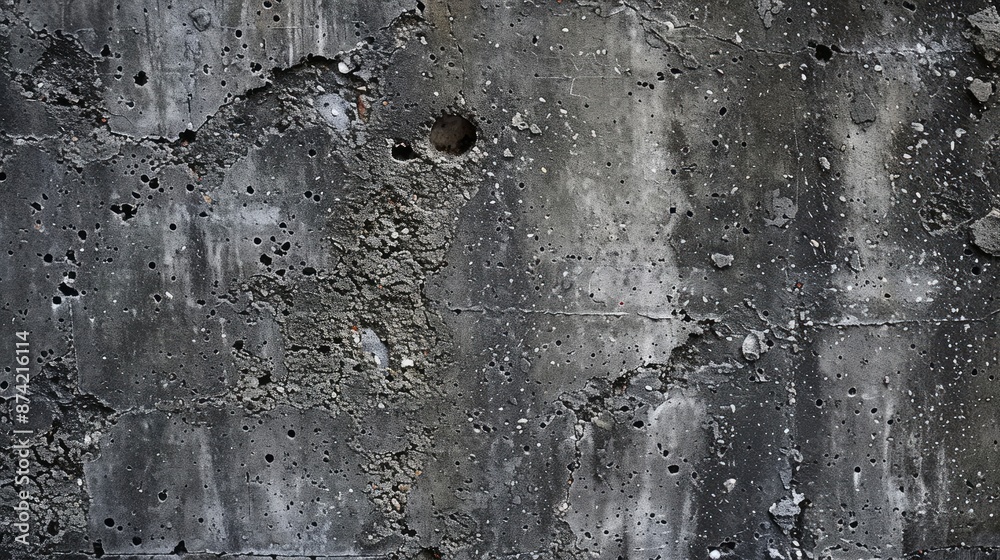 Photo of concrete texture pattern - generative ai Photo of concrete texture pattern - generative ai