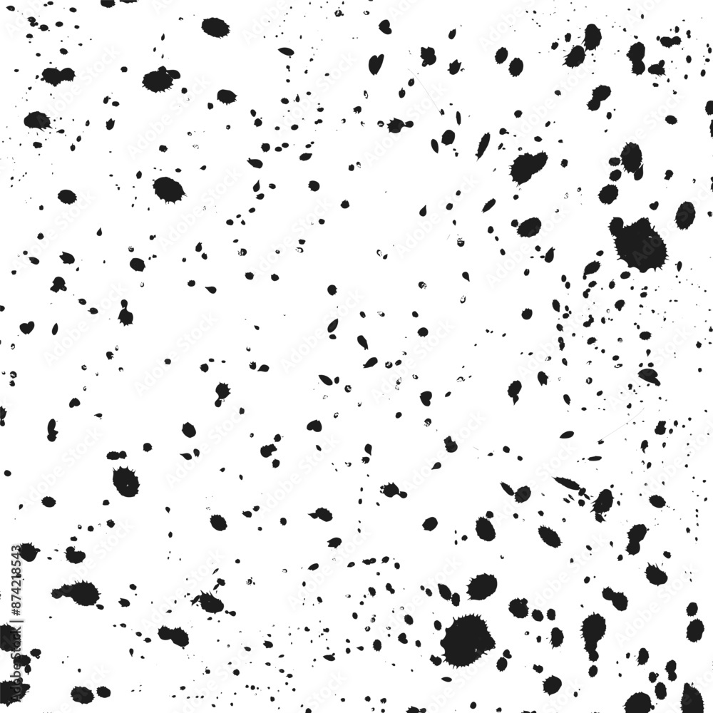 Abstract texture of black mascara splashes on a white background. Abstract texture of black mascara splashes on a white background.