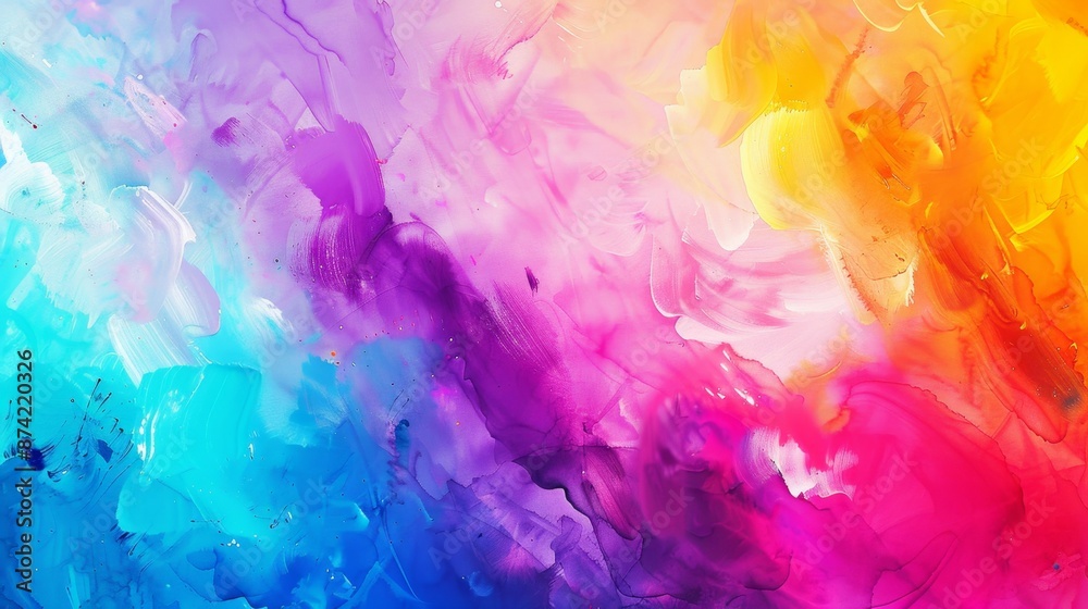 Abstract brush shapes water colors background Abstract brush shapes water colors background