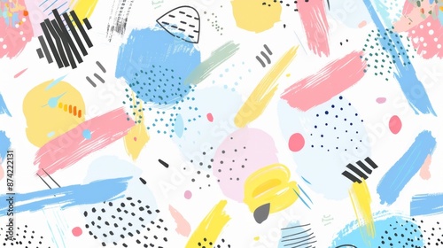 Graphic pastel colorful water colors background