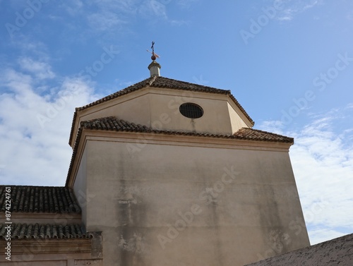 bell tower of the church