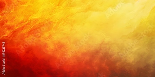 Gradient background shifting from fiery red to golden yellow, providing a warm and energetic feel, perfect for bold fashion items or festive products