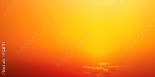 Gradient background shifting from sunset orange to golden yellow, creating a warm and energetic feel, ideal for summer products or festive items