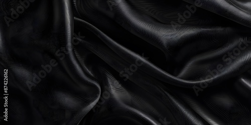 Classic black background with a subtle sheen, creating a sleek and elegant look, ideal for luxury tech gadgets or sophisticated products 