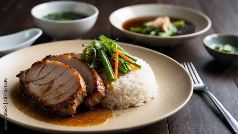 Khao Niew Moo Ping (Grilled Pork with Sticky Rice)