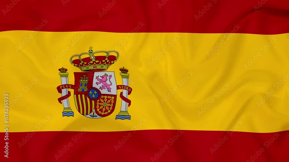 Spain Flag Background, Spain waving flag Texture background Spain Flag Background, Spain waving flag Texture background