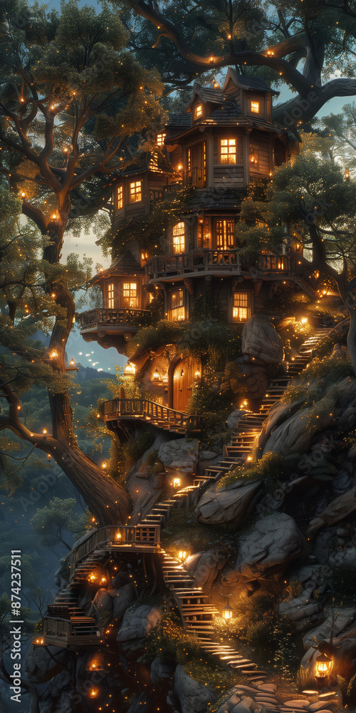 Obraz premium Fairytale world.