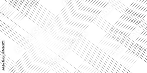 Abstract vector high tech parallel wave line elegant white striped diagonal line technology concept web texture. Vector gradient gray line abstract pattern Transparent monochrome striped minimal tech.