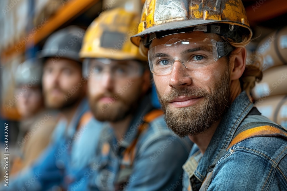 Warehouse inventory manager portrait