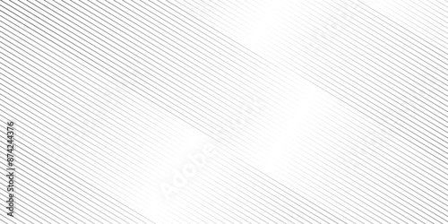 Abstract vector high tech parallel wave line elegant white striped diagonal line technology concept web texture. Vector gradient gray line abstract pattern Transparent monochrome striped minimal tech.