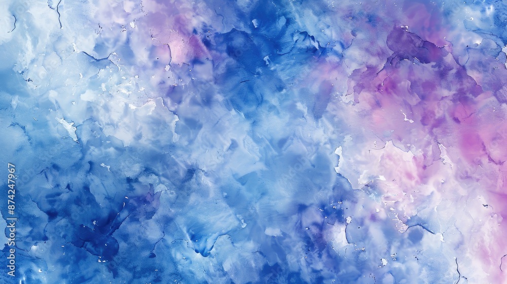 Fototapeta premium Abstract watercolor pattern as backdrop