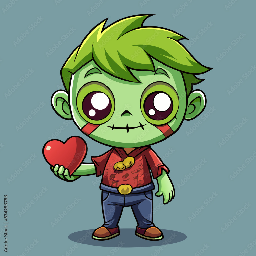 Obraz premium Cute Zombie