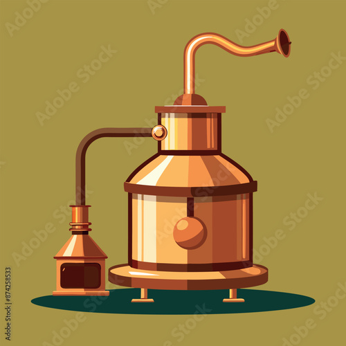 With its swirling function and sparge arm, the handcrafted copper kettle produces an ideal
