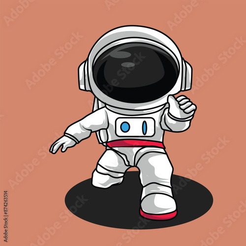 Astronaut cute pose