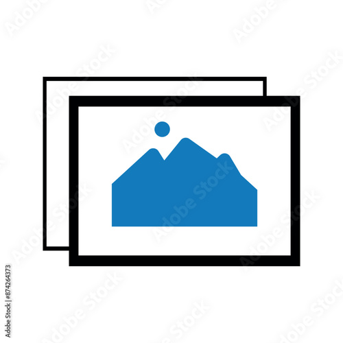 Fast gallery image sent icon