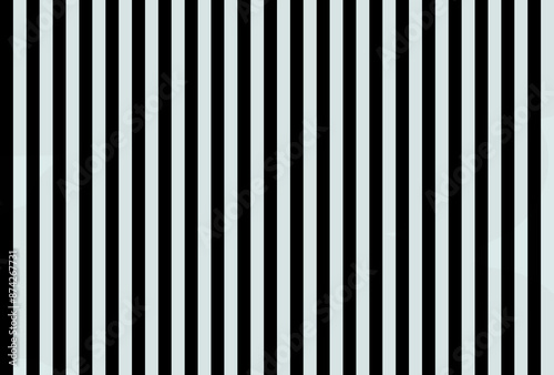 Shocking Azure color and black color background with lines. traditional vertical striped background texture..