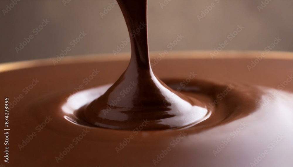 溶けたチョコレート 溶けたチョコレート