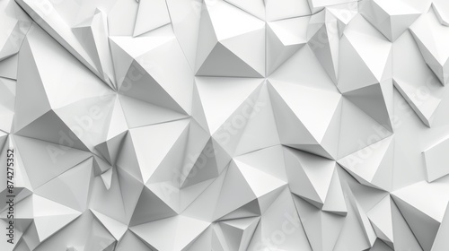 Abstract polygonal background. Triangular low poly style.