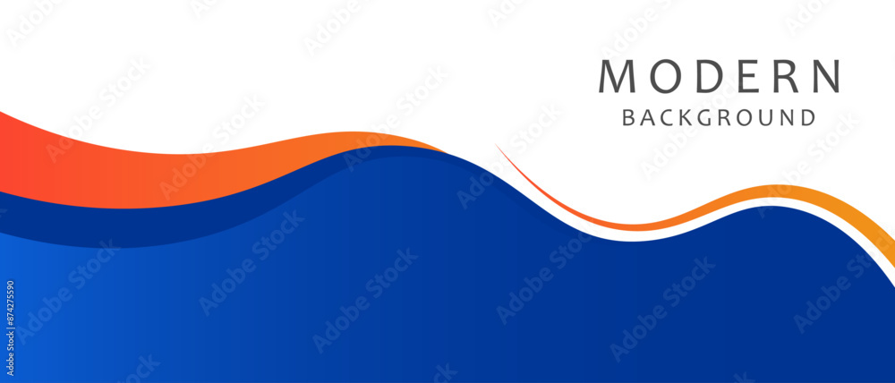 Modern blue banner background design and graphic banner pattern background template with dynamic wave shapes Modern blue banner background design and graphic banner pattern background template with dynamic wave shapes
