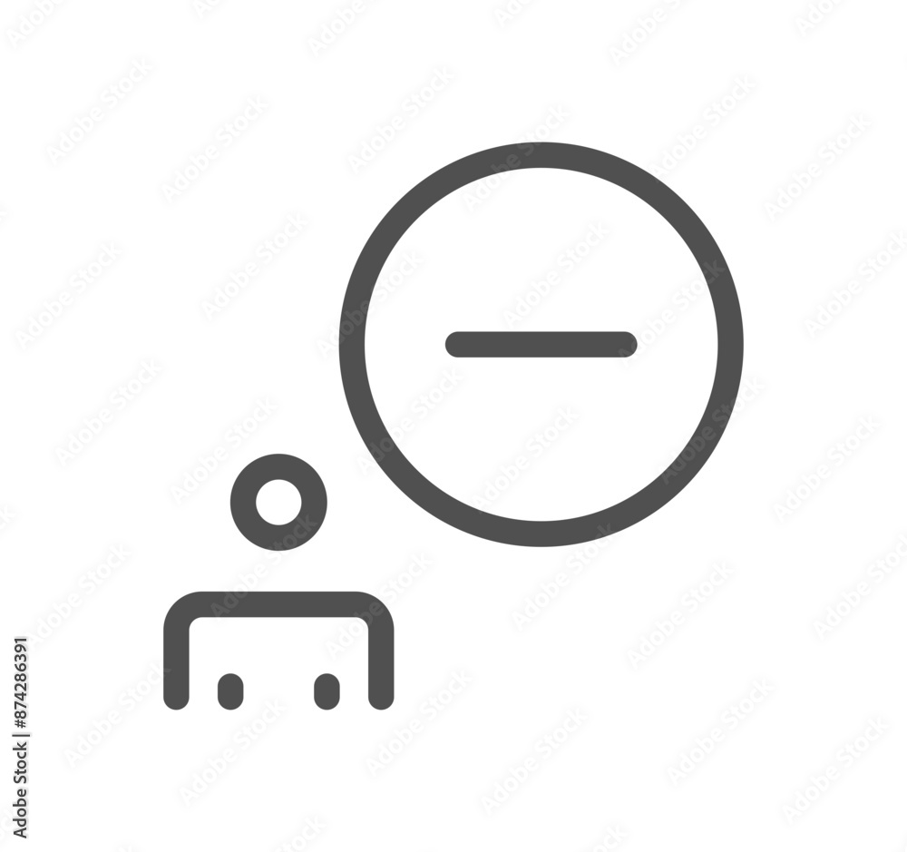 Video conference and online meeting icon outline and linear vector.
Video conference and online meeting icon outline and linear vector.