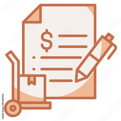 Procurement Budget  Icon Element For Design