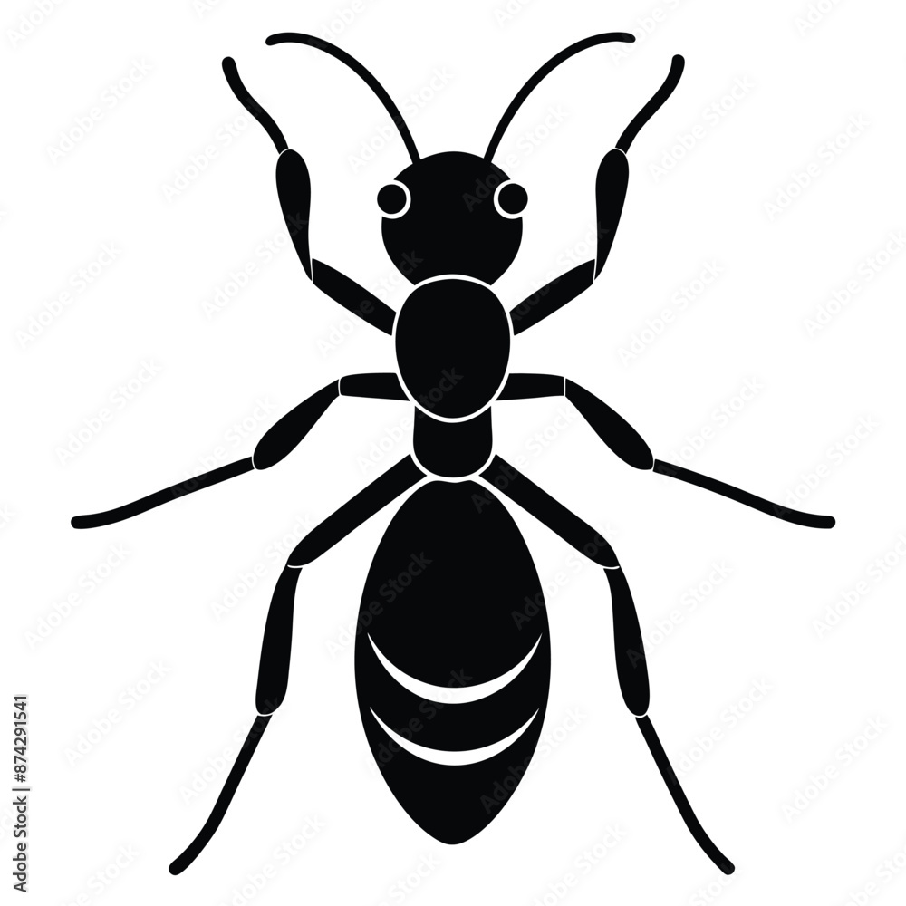 A Carpenter Black Ant with a black face Illustration Vector Icon Artwork A Carpenter Black Ant with a black face Illustration Vector Icon Artwork