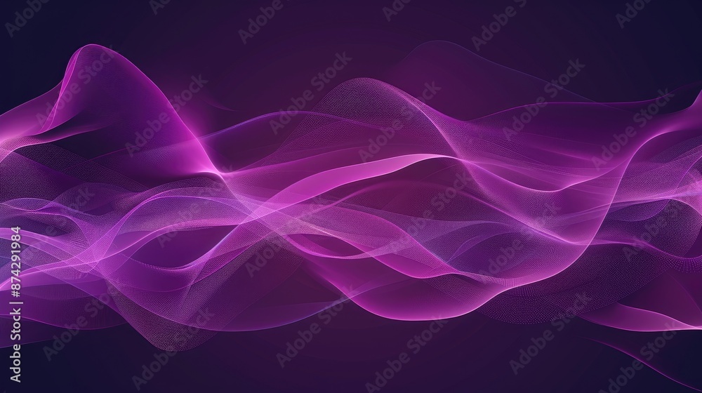 Banner with a graphic design in shades of purple Banner with a graphic design in shades of purple