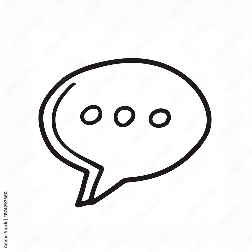 Minimalistic Vector Icon of a Social Media Message with Clean Lines: Sleek and Simple Design for Digital Communication, Perfect for Web, App, Mobile, and UX/UI Interfaces. Minimalistic Vector Icon of a Social Media Message with Clean Lines: Sleek and Simple Design for Digital Communication, Perfect for Web, App, Mobile, and UX/UI Interfaces.