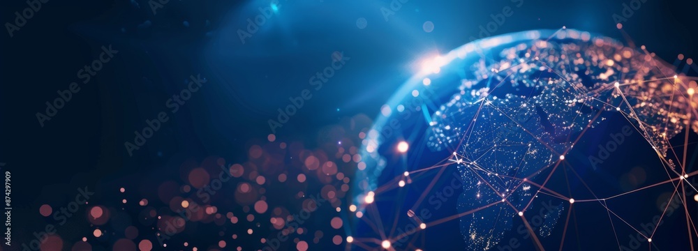 Worldwide Uniting global Network Concept Worldwide Uniting global Network Concept