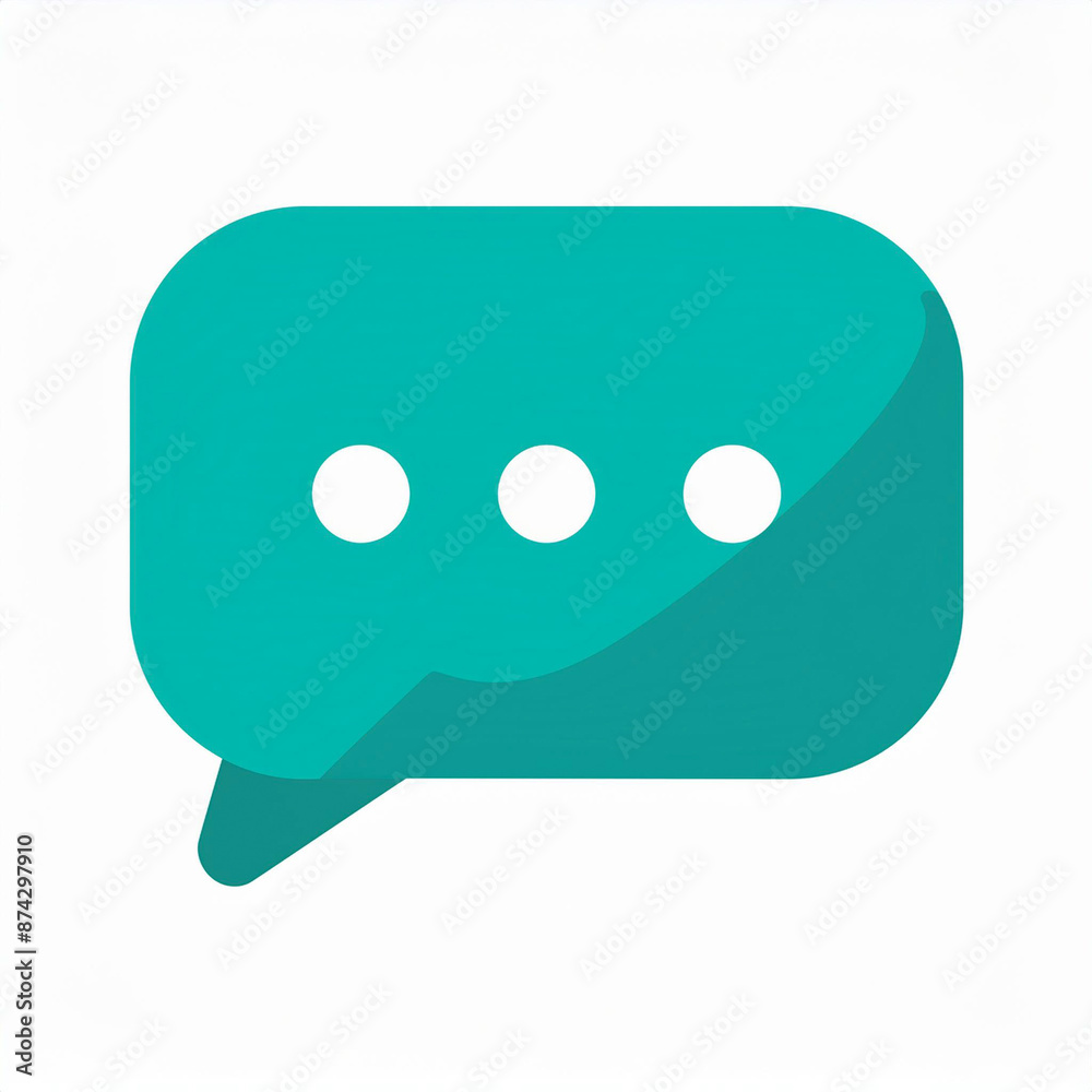Modern Vector Icon of a Chat Bubble for Social Media: Simple and Flat Design for Digital Communication, Messaging, and Online Interaction Modern Vector Icon of a Chat Bubble for Social Media: Simple and Flat Design for Digital Communication, Messaging, and Online Interaction