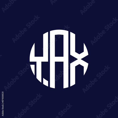 yax circle logo design photo