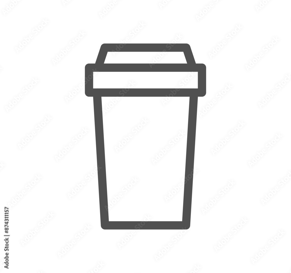Drink related icon outline and linear vector.
Drink related icon outline and linear vector.