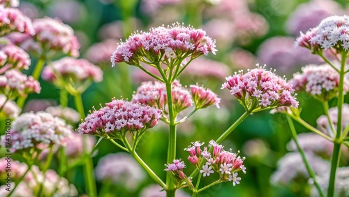 Echter Baldrian in Blüte 