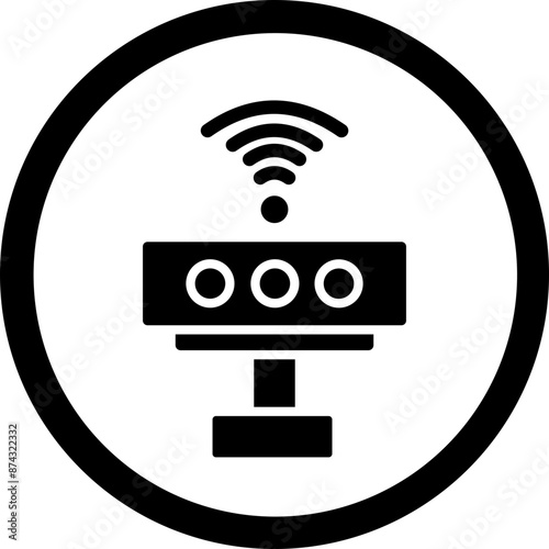 Kinect Glyph Black Icon