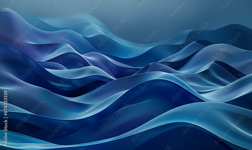 Obraz premium abstract blue background