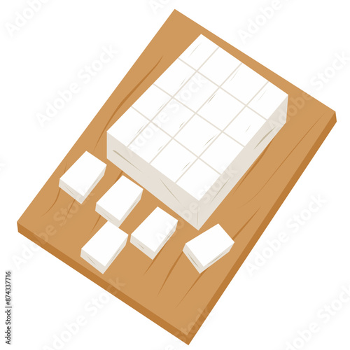 Tofu Illustration