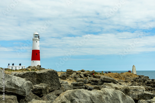 Spaziergang zum Portland Leuchtturm auf der Insel von Portland - Cornwall - Vereinigtes Königreich